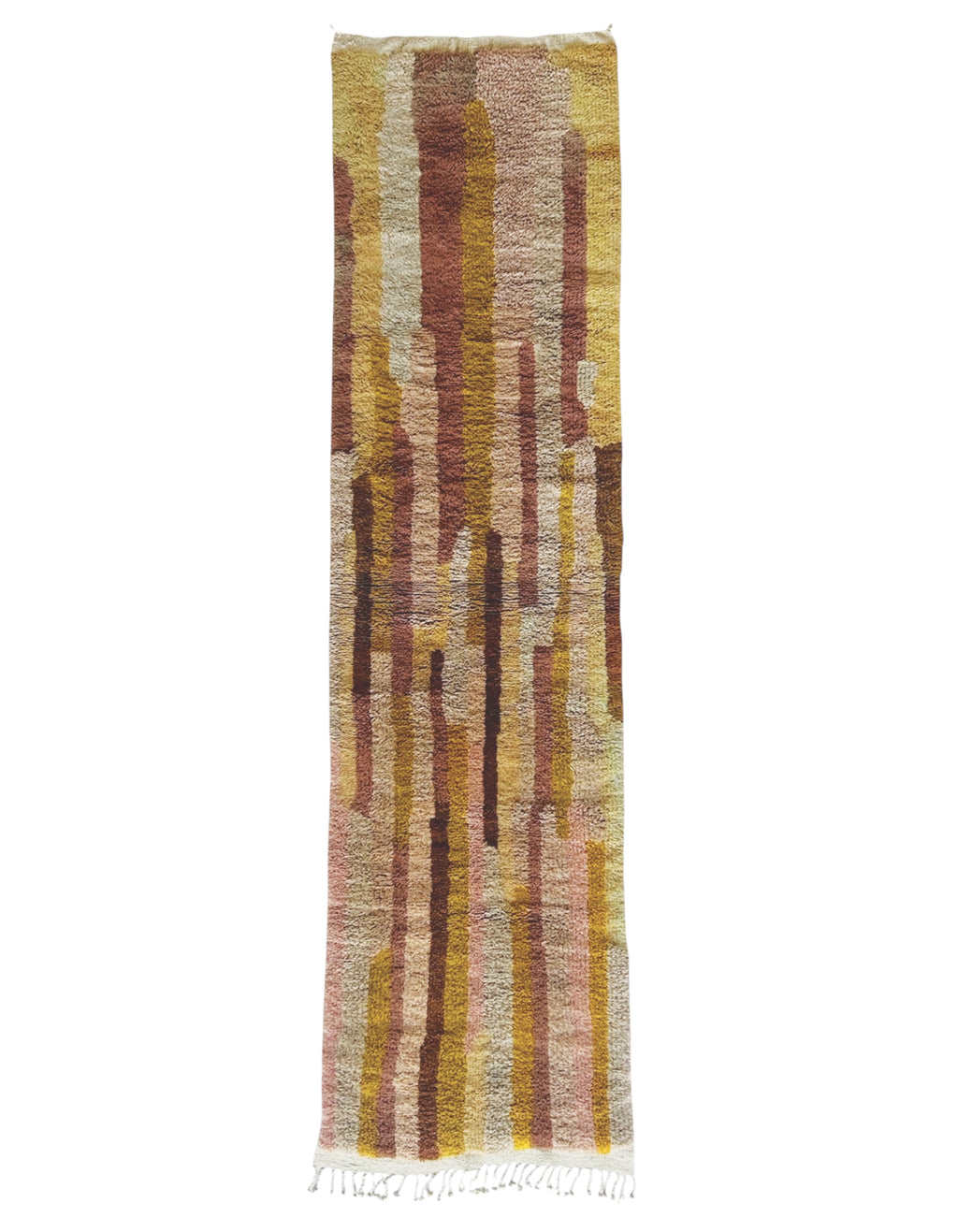 Tapis berbère Mrirt couloir n°3261- Snickers - 323 x 84 cm