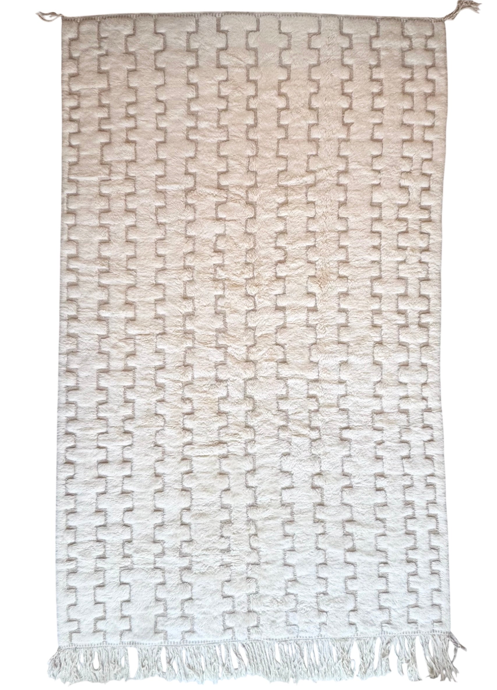 NEW ! Tapis berbère Mrirt n°3332 - Abeille - 405 x 248 cm
