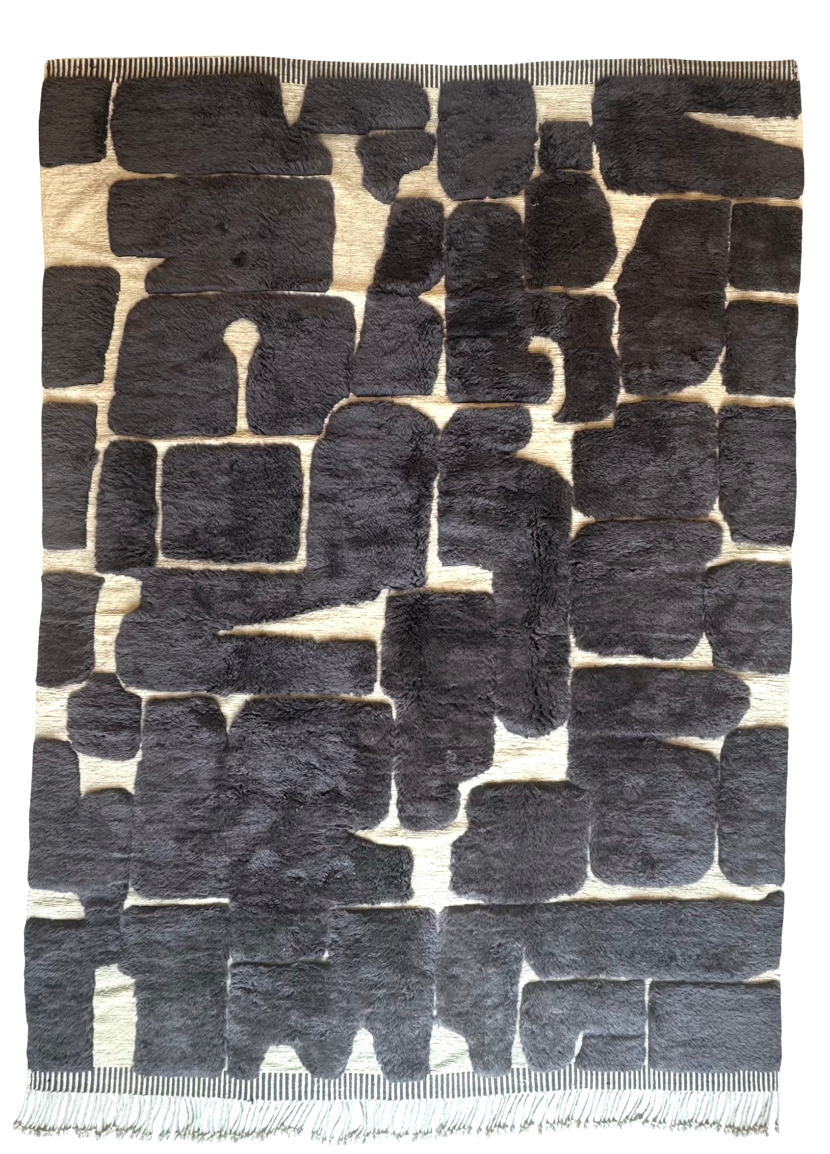Tapis berbère Mrirt n°3331 - Mirage - 402 x 292 cm