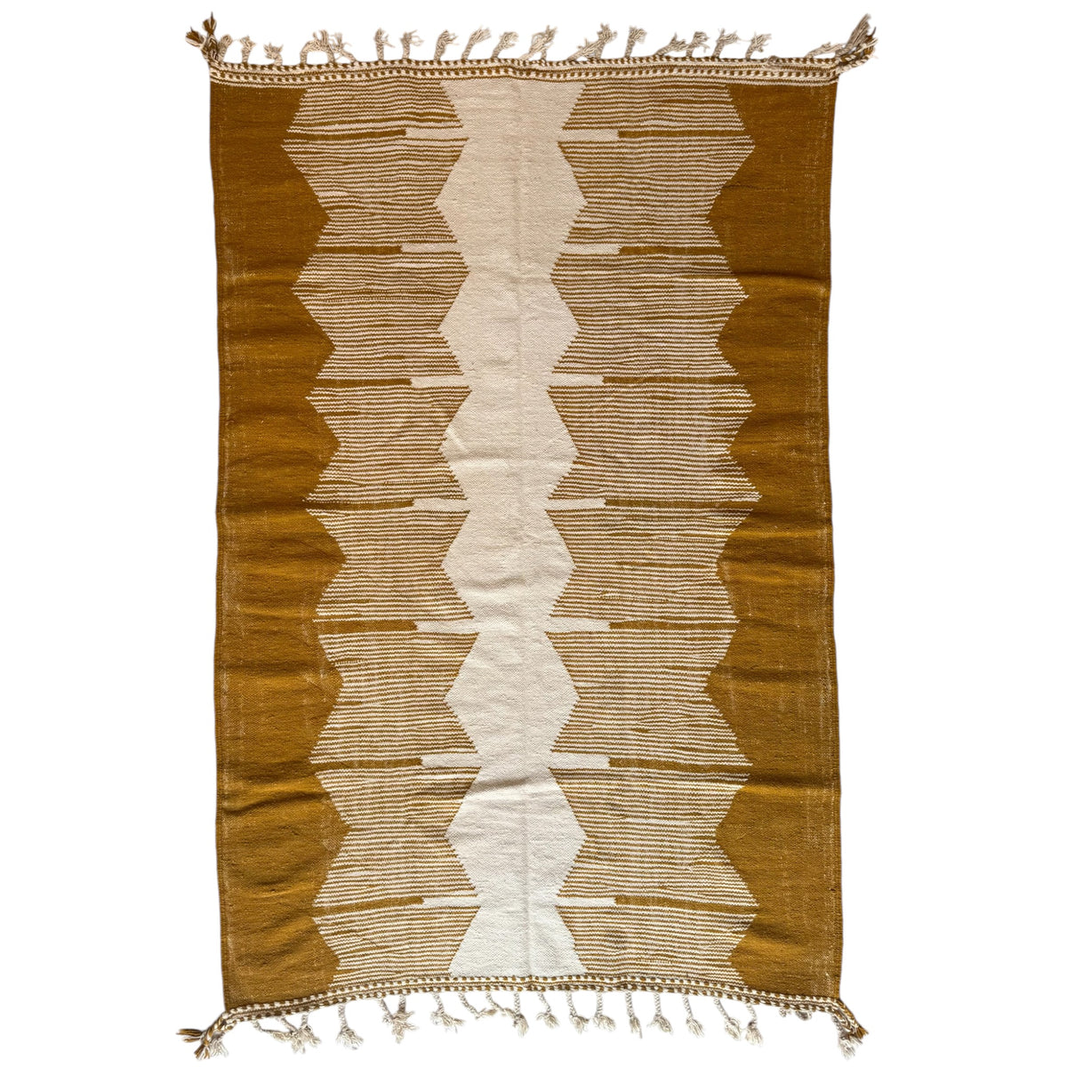 Tapis berbère Kilim n°3359 - Onde - 295 x 193 cm