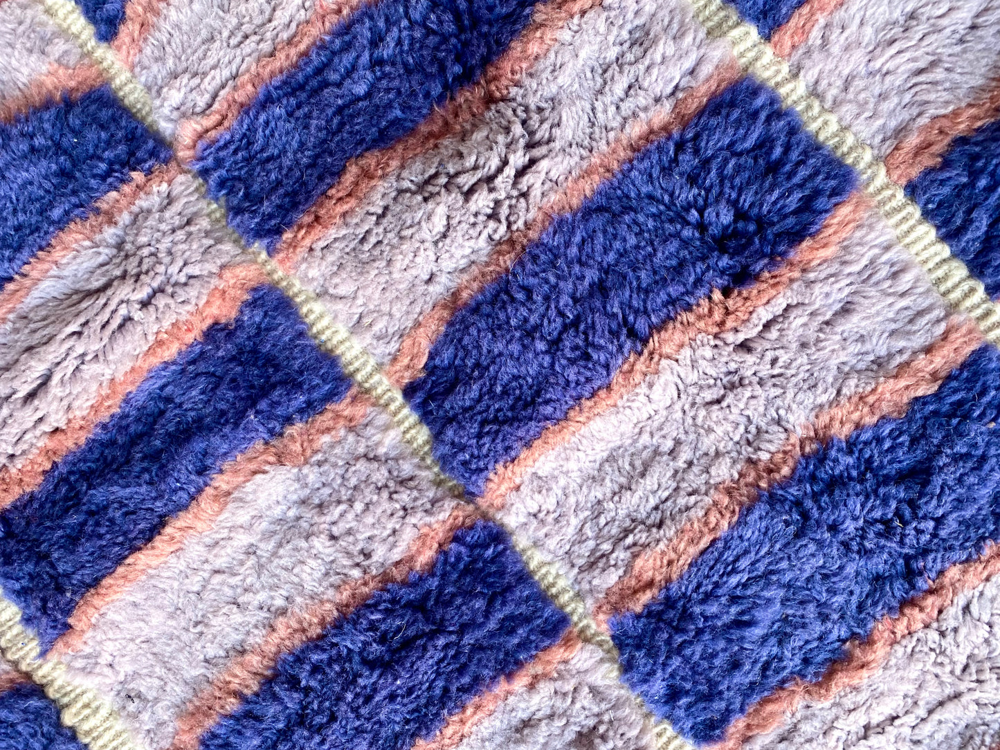 Tapis berbère Mrirt n°3045 - Popham - 160 x 114 cm