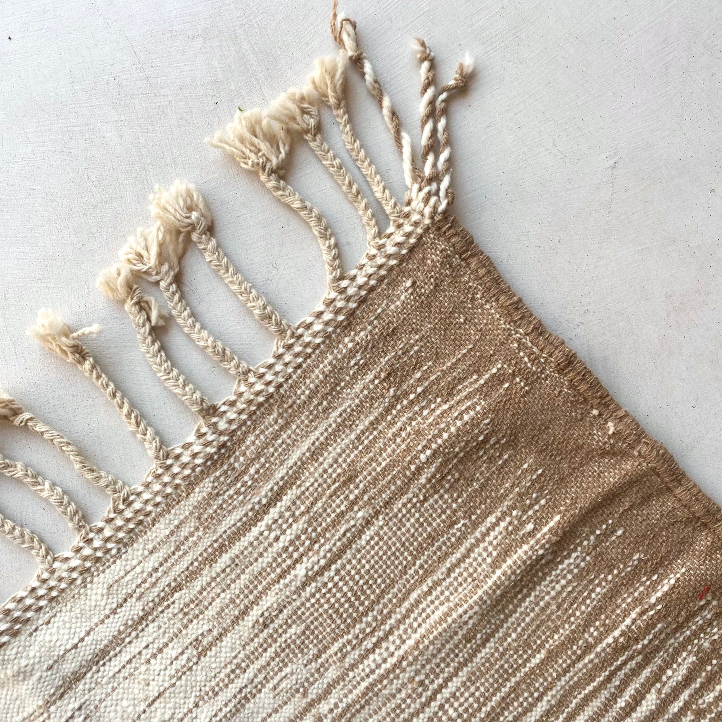 Tapis berbère Kilim n°3158 - Sablier - 316 x 201 cm