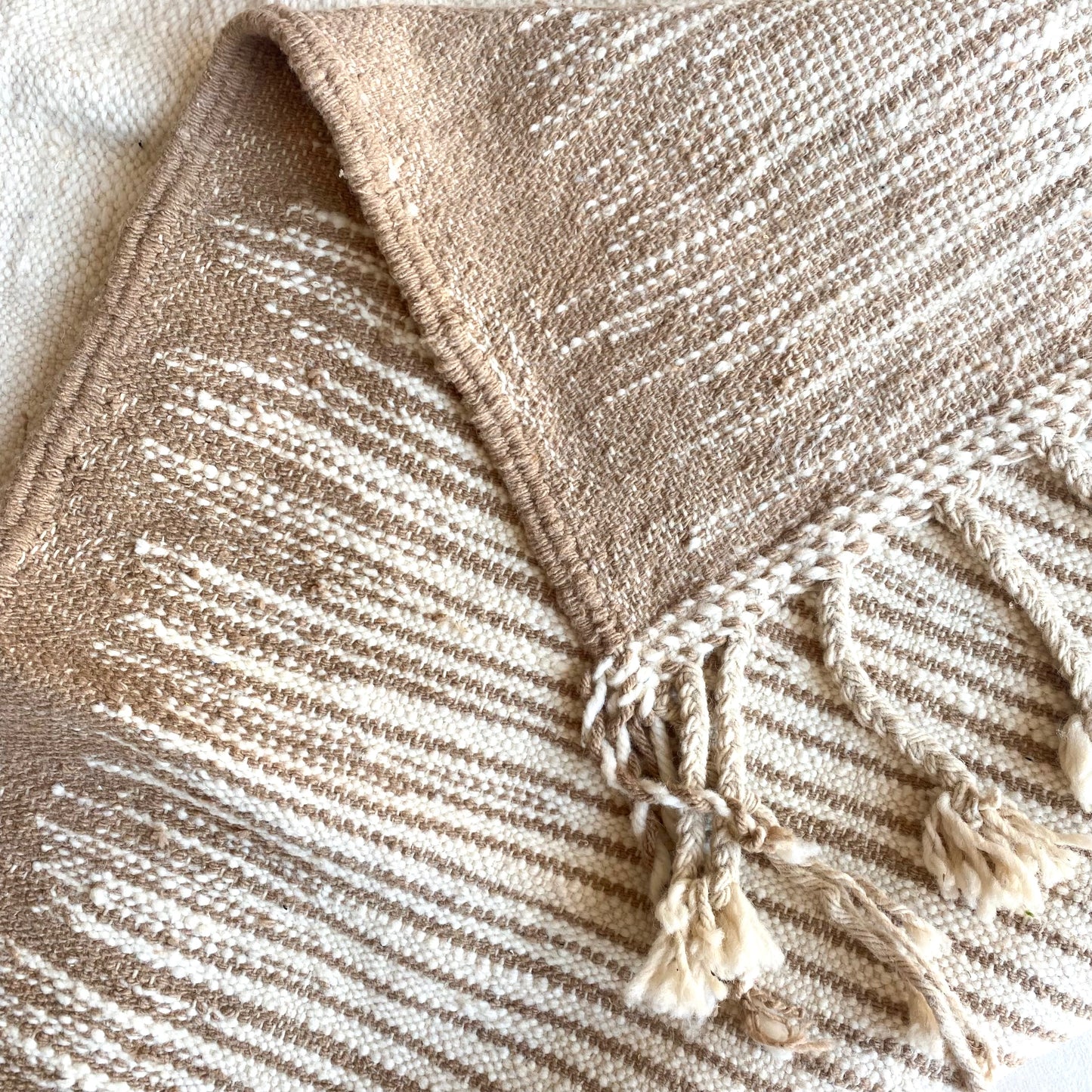 Tapis berbère Kilim n°3158 - Sablier - 316 x 201 cm