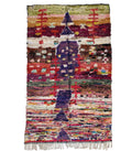 Tapis berbère Boucherouite n°3219 - Riad - 249 x 143 cm