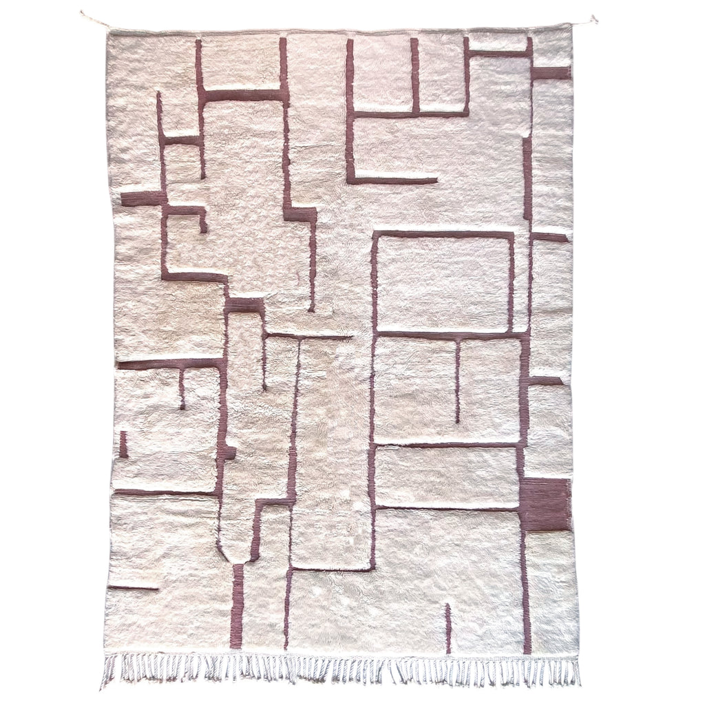 Mrirt Berber rug n°2553 - Ribbon - 320 x 218 cm