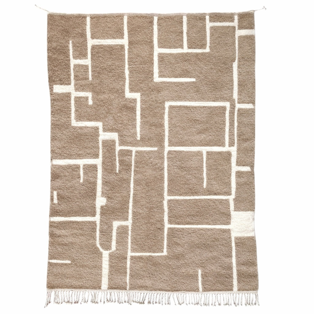 Mrirt Berber rug n°2553 - Ribbon - 320 x 218 cm