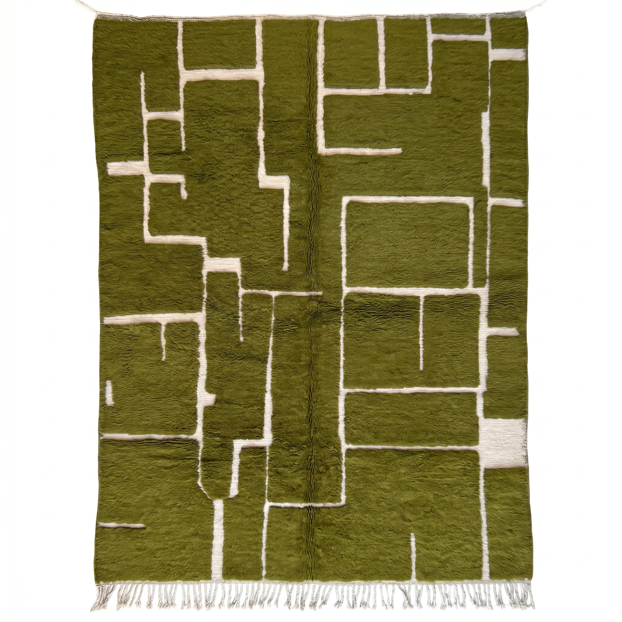 Berber Mrirt rug no. 3246 - Bamboo - 256 x 241 cm
