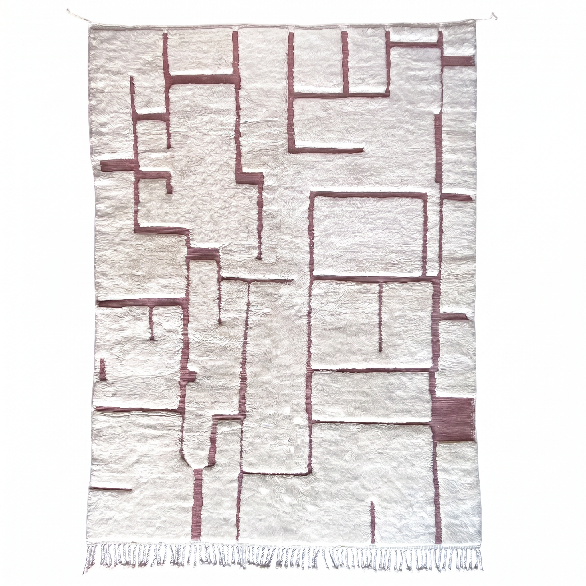 Berber Mrirt rug no. 3246 - Bamboo - 256 x 241 cm