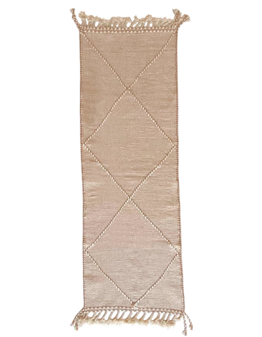 Tapis berbère couloir n°3234 - Ligne - 242 x 76 cm
