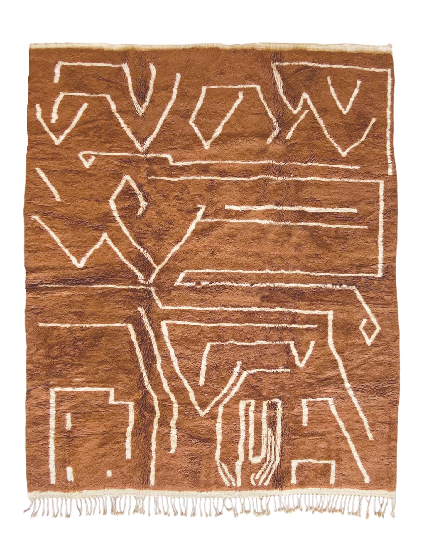 Tapis berbère Mrirt n°3224 - Sahara - 290 x 260 cm