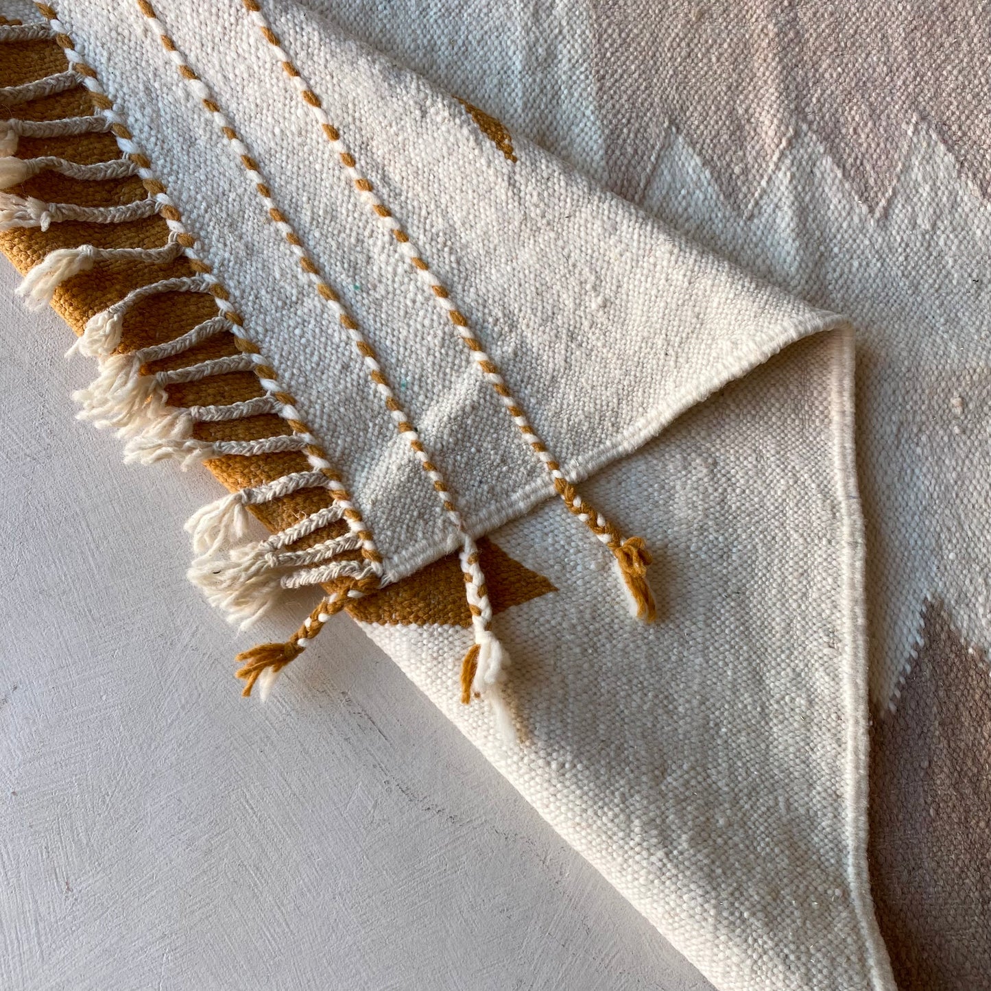 Tapis berbère Kilim n°3147- Savanna - 151 x 101 cm