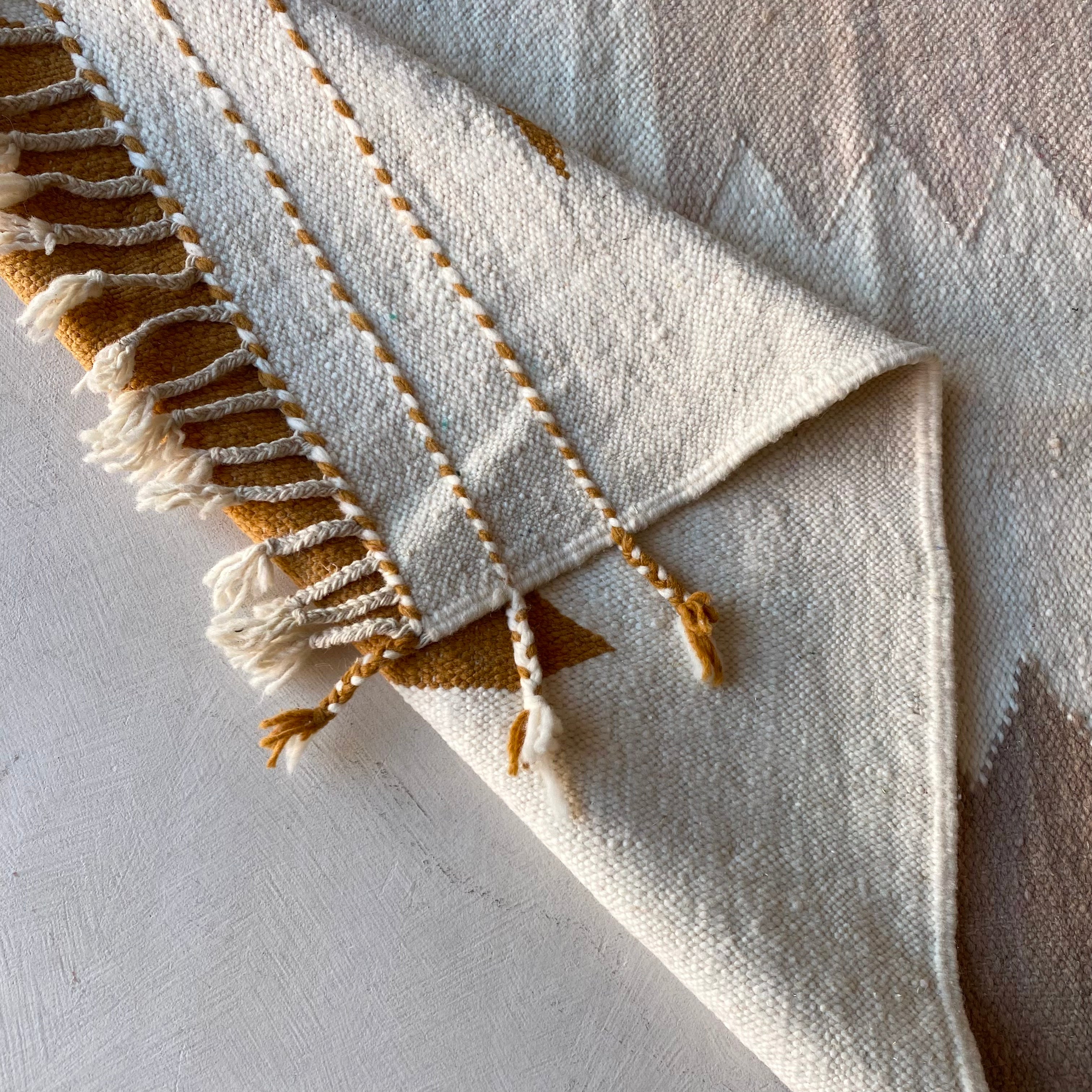 Tapis berbère Kilim n°3147- Savanna - 151 x 101 cm