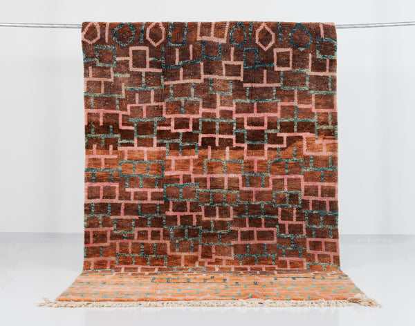 Tapis berbère Marmoucha n°2775 - School - 307 x 194 cm