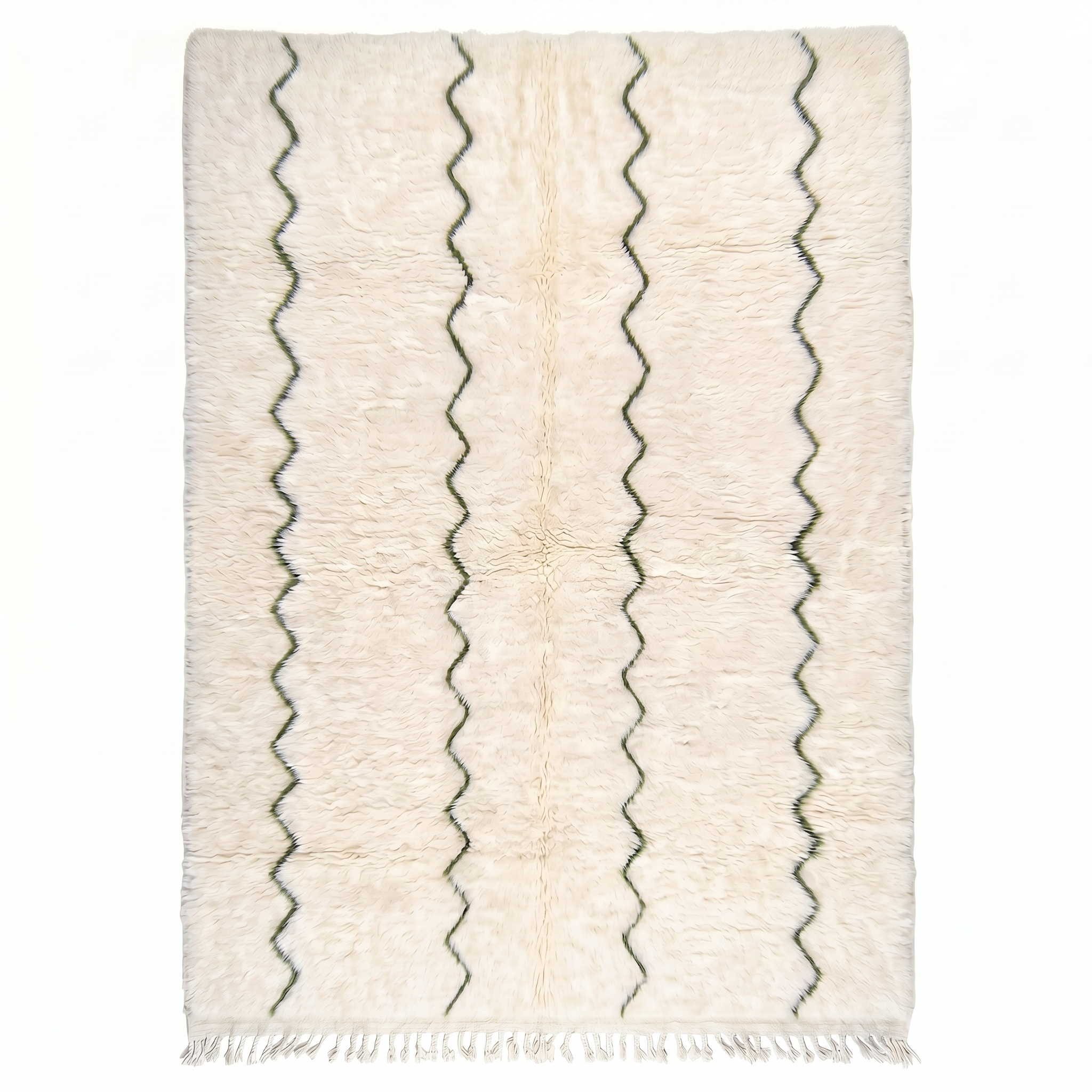 Berber Mrirt rug no. 3246 - Bamboo - 256 x 241 cm