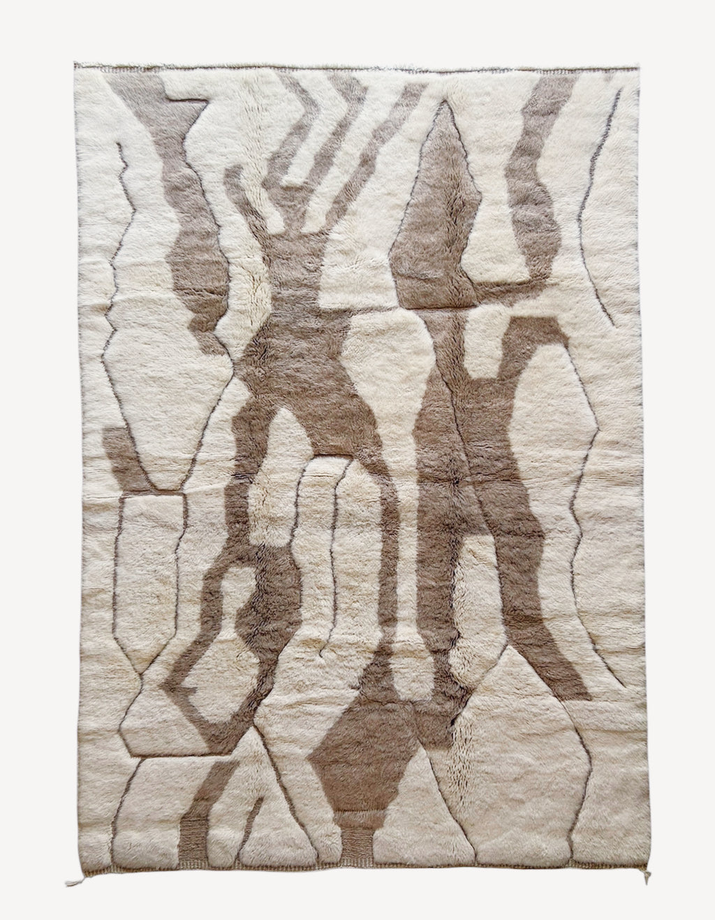 Tapis berbère Mrirt n° 3262- Terry- 304 x 212 cm