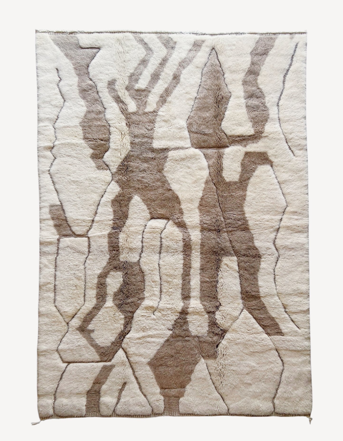 Tapis berbère Mrirt n° 3262- Terry- 304 x 212 cm