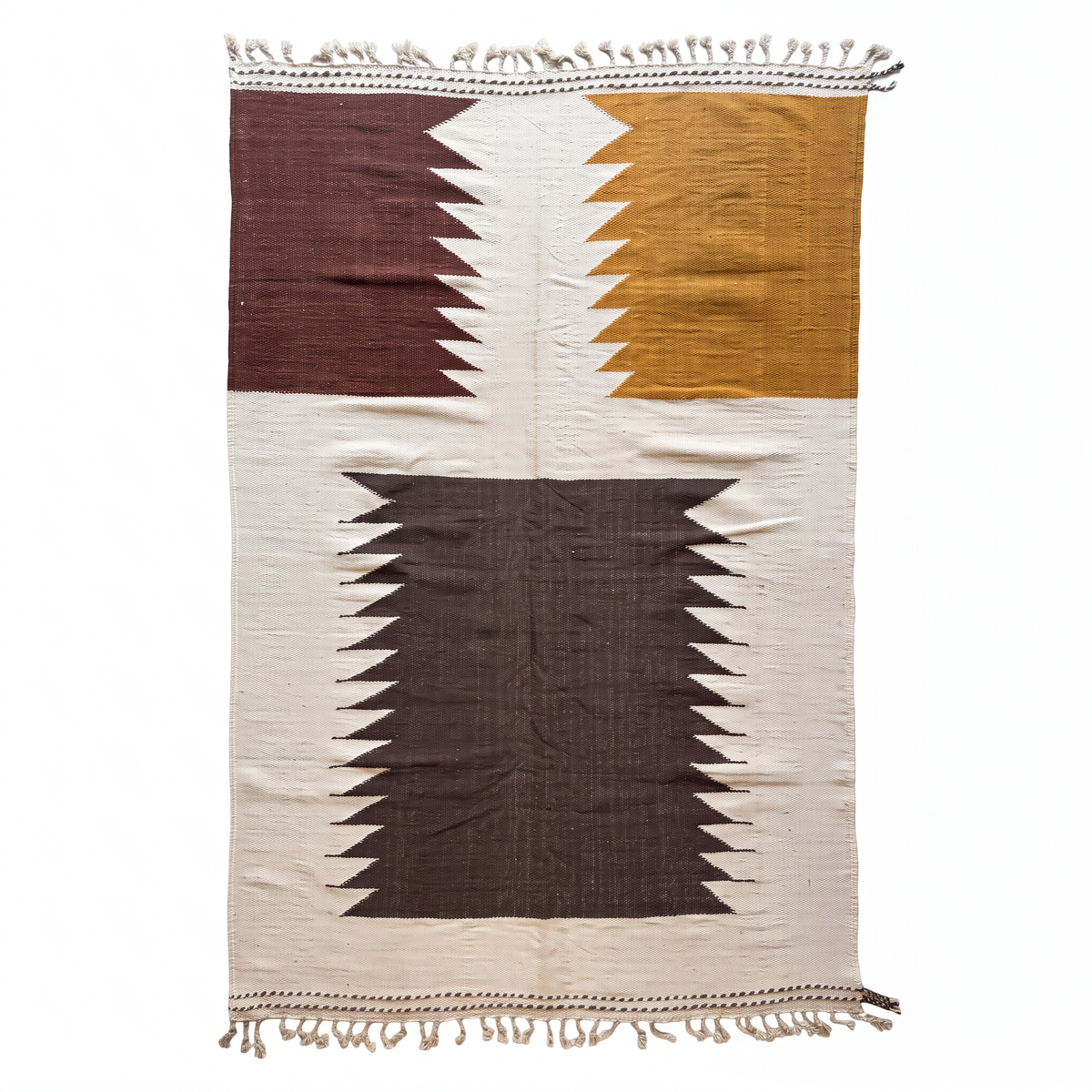 Tapis berbère Kilim n°3369 - Totem - 306 x 203 cm