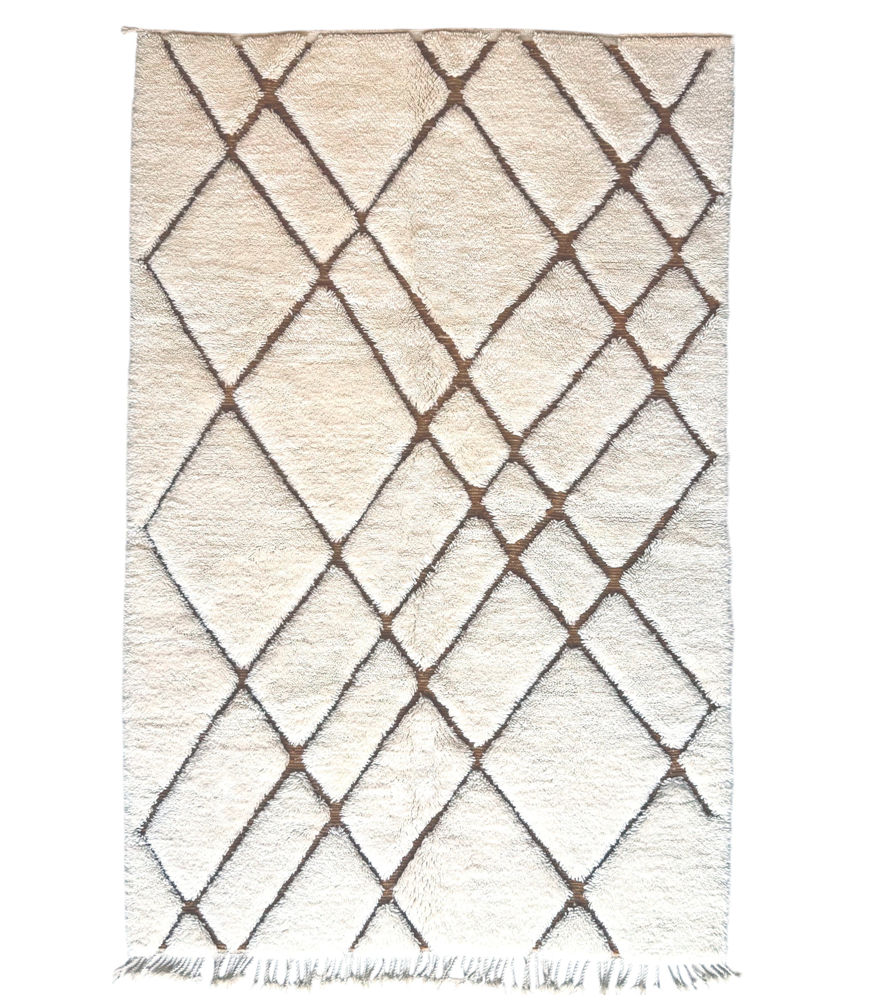 Tapis berbère Beni Ouarain n°3294 - Trésor - 250 x 159 cm