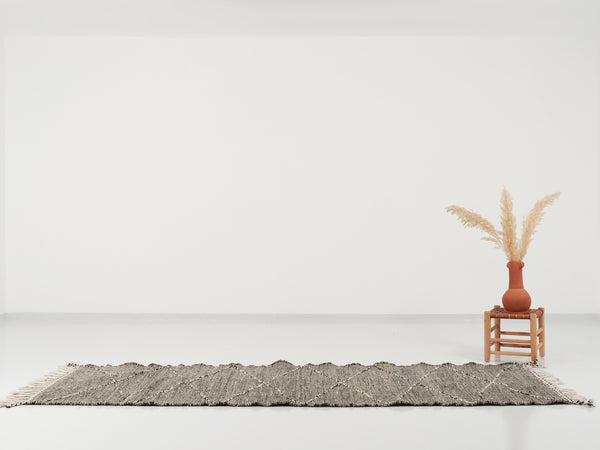 Tapis berbère couloir n°2652 - Triangle - 304 x 83 cm