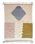 Tapis berbère Kilim n°3306 - Verdé - 197 x 155 cm