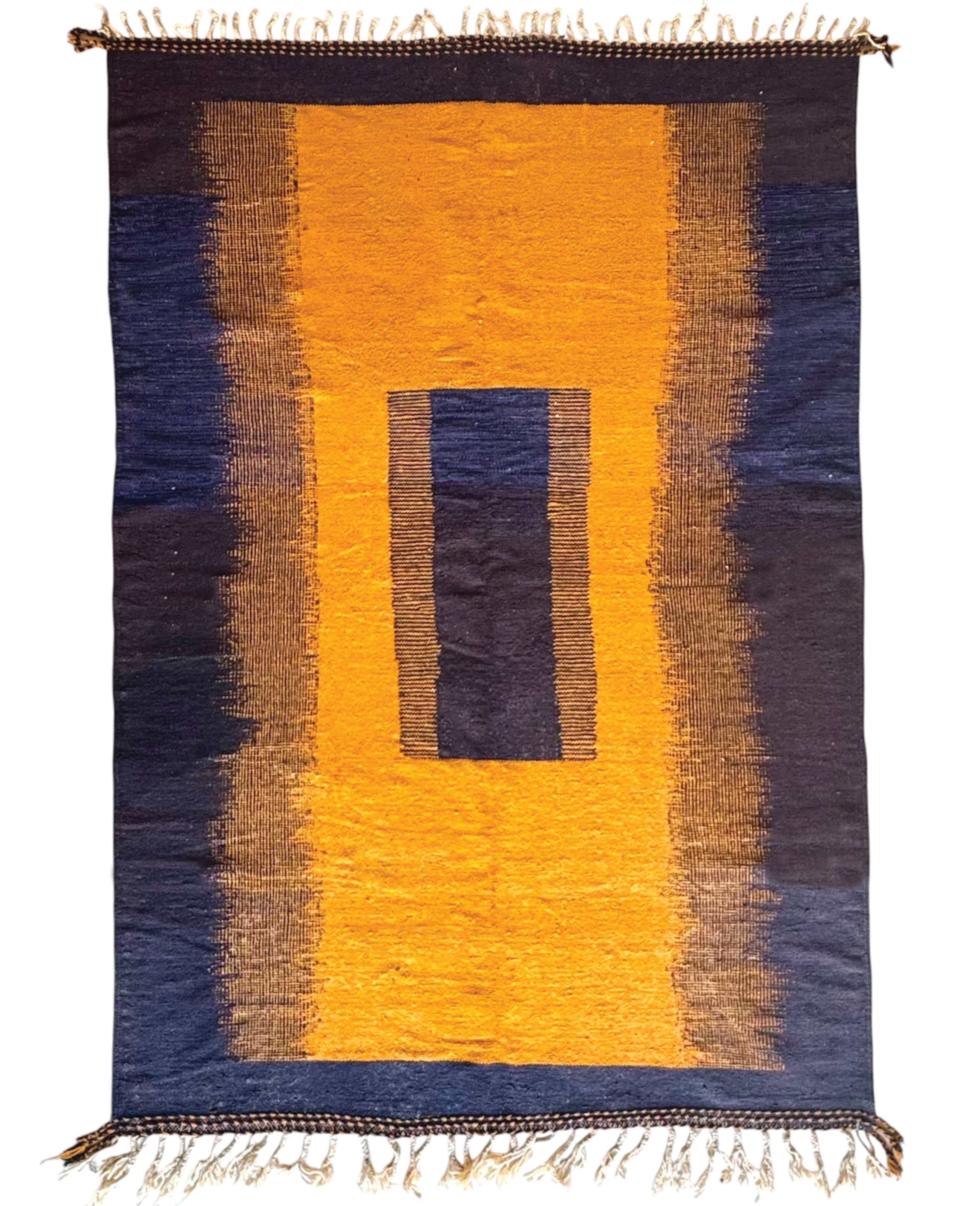 Tapis berbère Kilim n°3302- Window - 302 x 202 cm