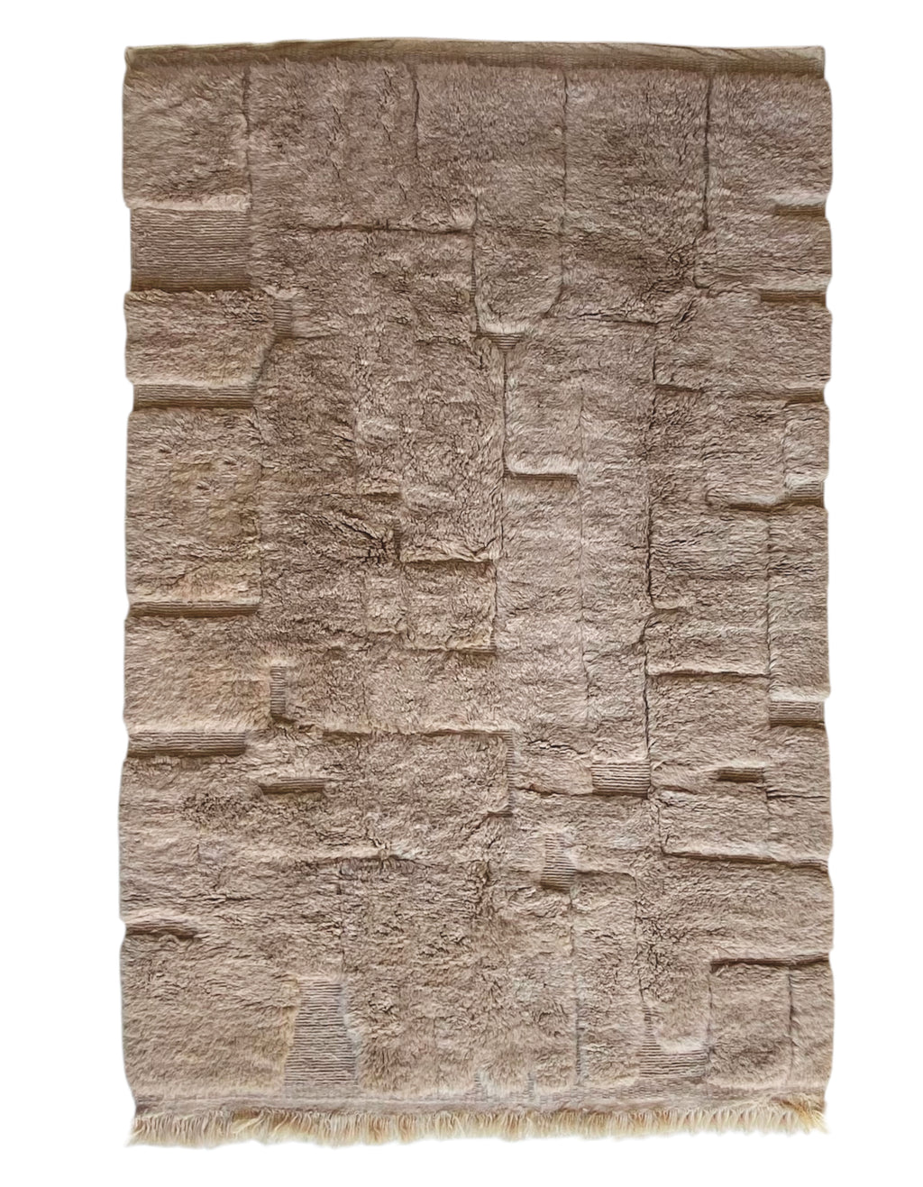 Tapis berbère Mrirt n°3240 - Wooly - 316 x 210 cm