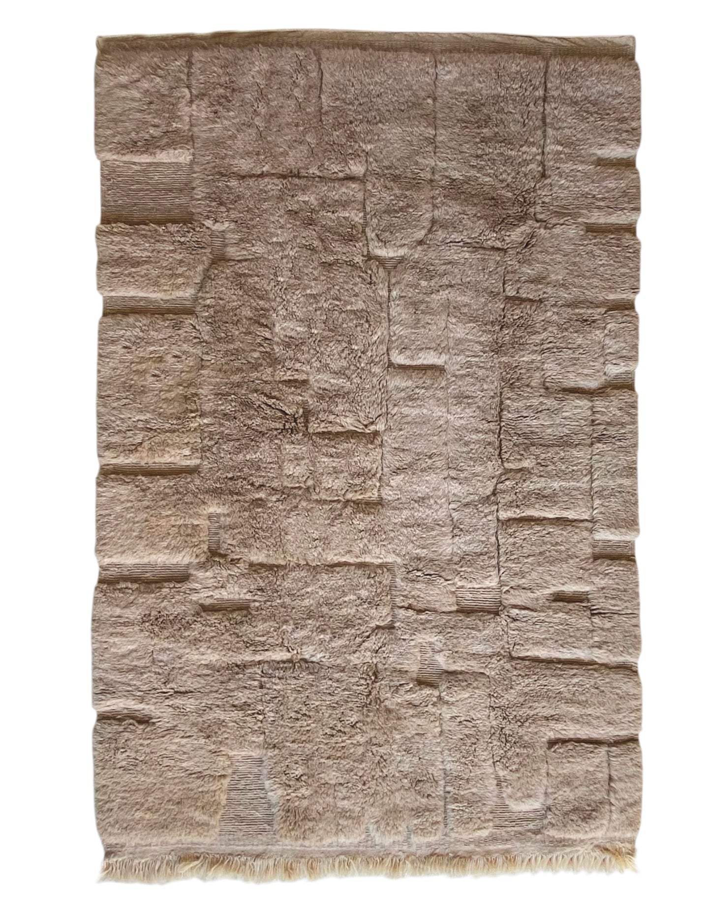 Tapis berbère Mrirt n°3240 - Wooly - 316 x 210 cm