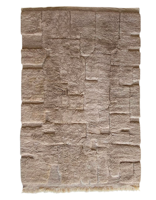 Tapis berbère Mrirt n°3240 - Wooly - 316 x 210 cm