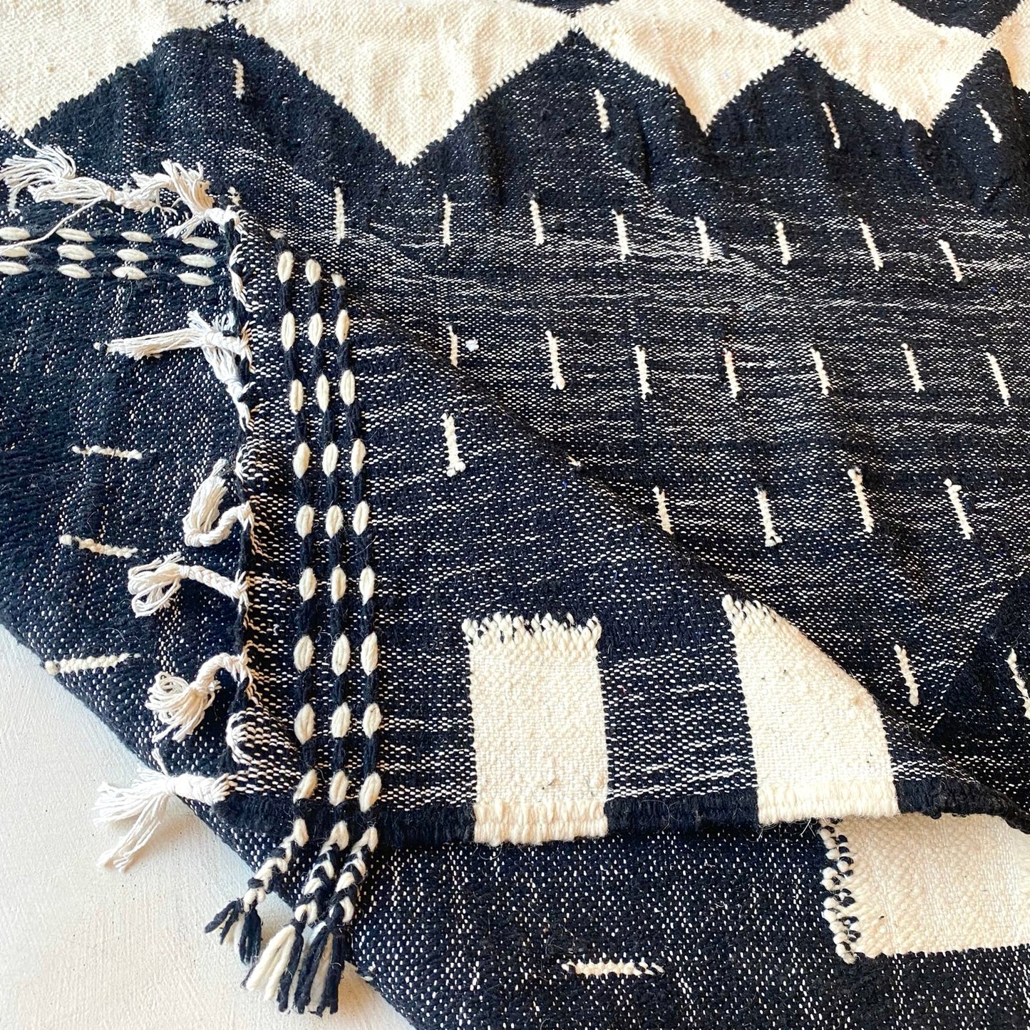 Tapis berbère Kilim n°3061 - Nuit - 304 x 209 cm