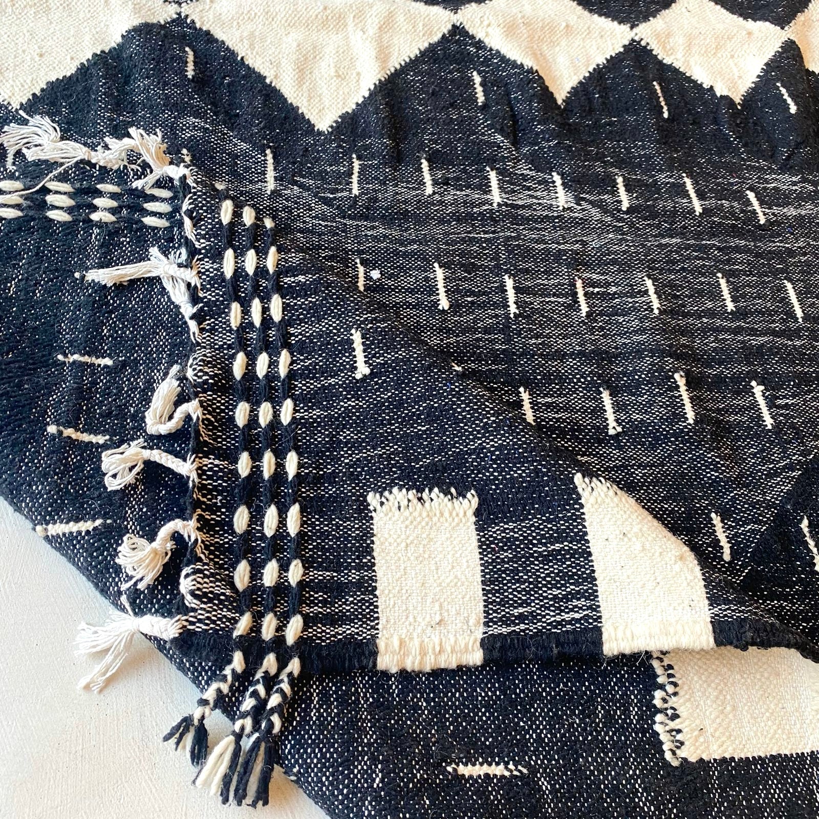 Tapis berbère Kilim n°3061 - Nuit - 304 x 209 cm