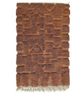 Berber Beni Ouarain Rug No. 3251 - Bison - 242 x 149 cm