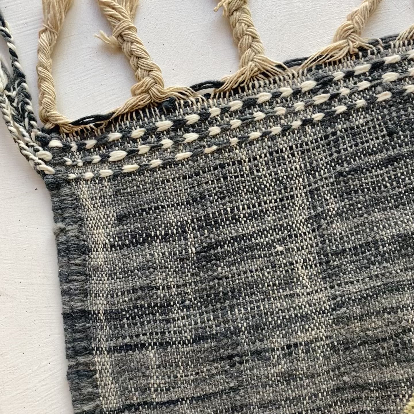 Tapis berbère Kilim n°3215 - Pierre - 261 x 164 cm