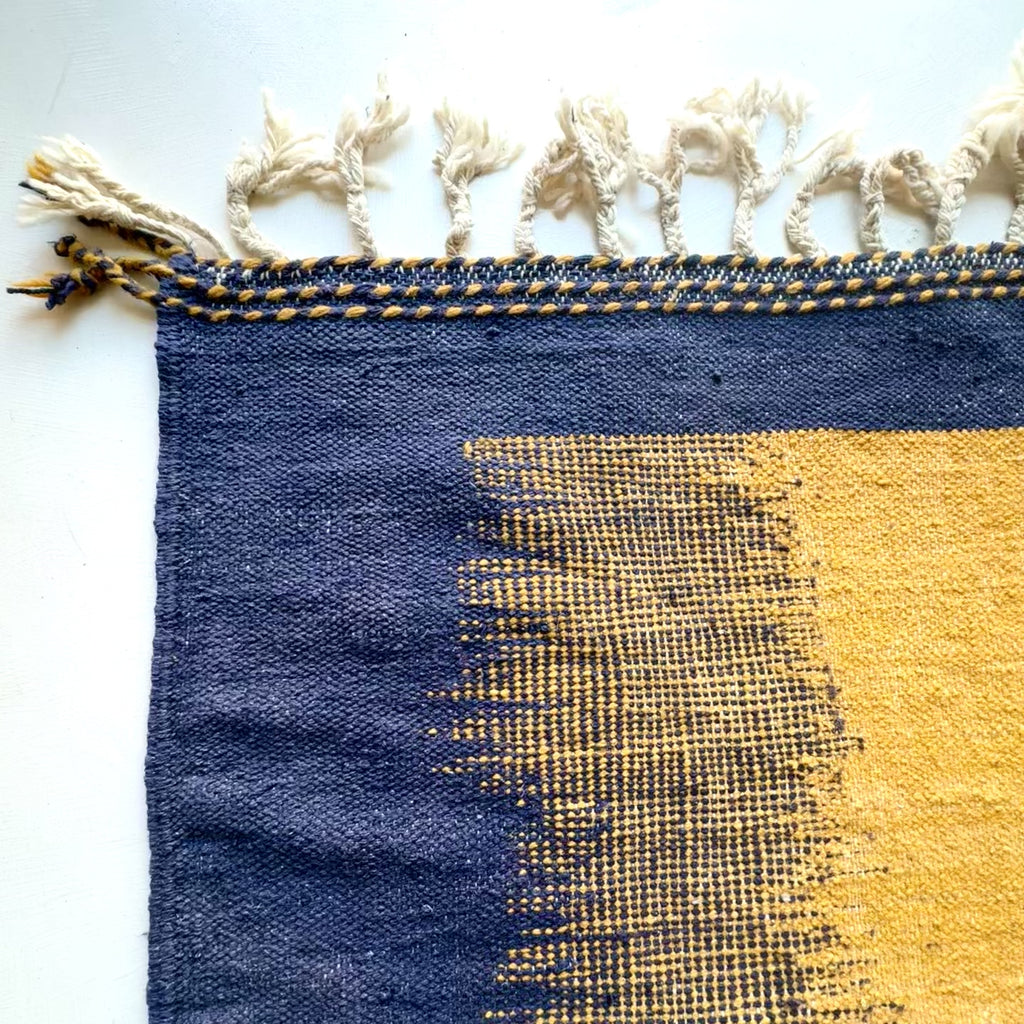 Tapis berbère Kilim n°3302- Window - 302 x 202 cm