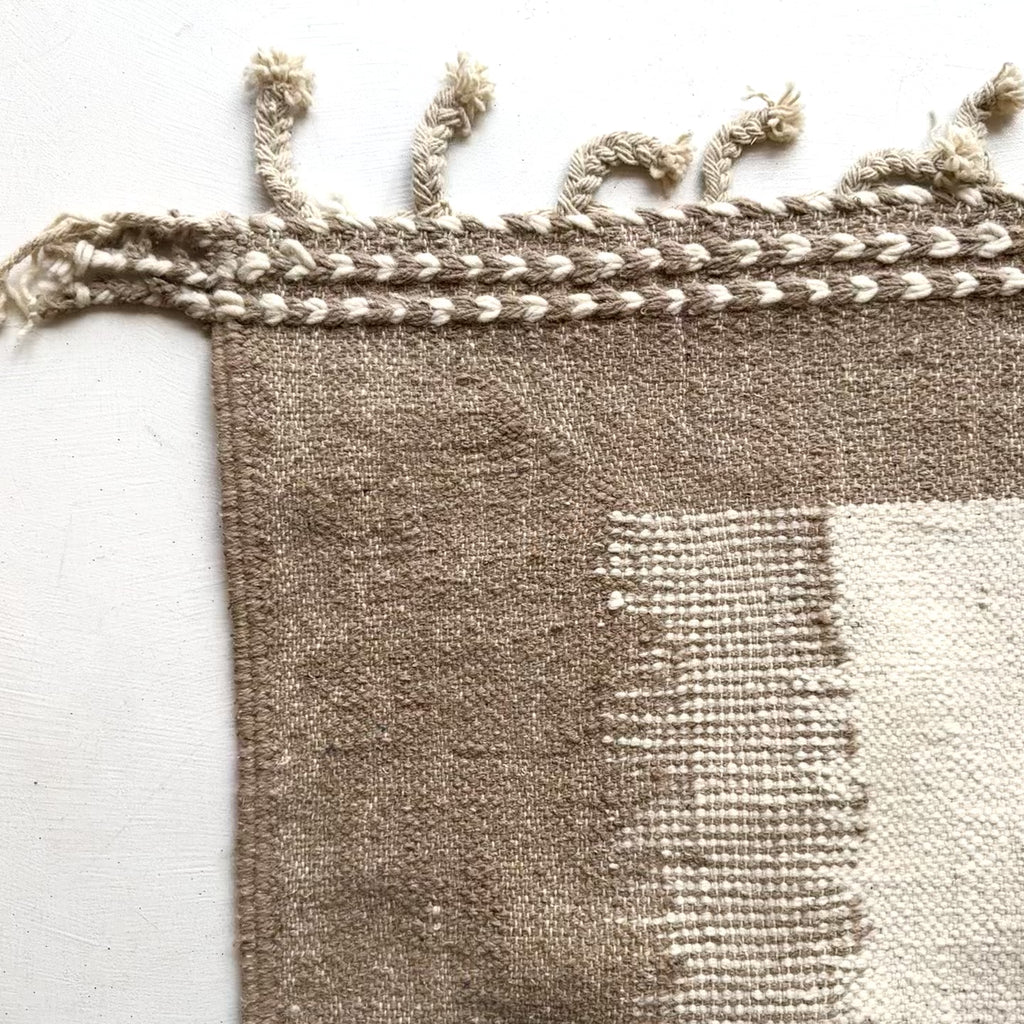 Tapis berbère Kilim n°3365 - Bruma - 300 x 200 cm
