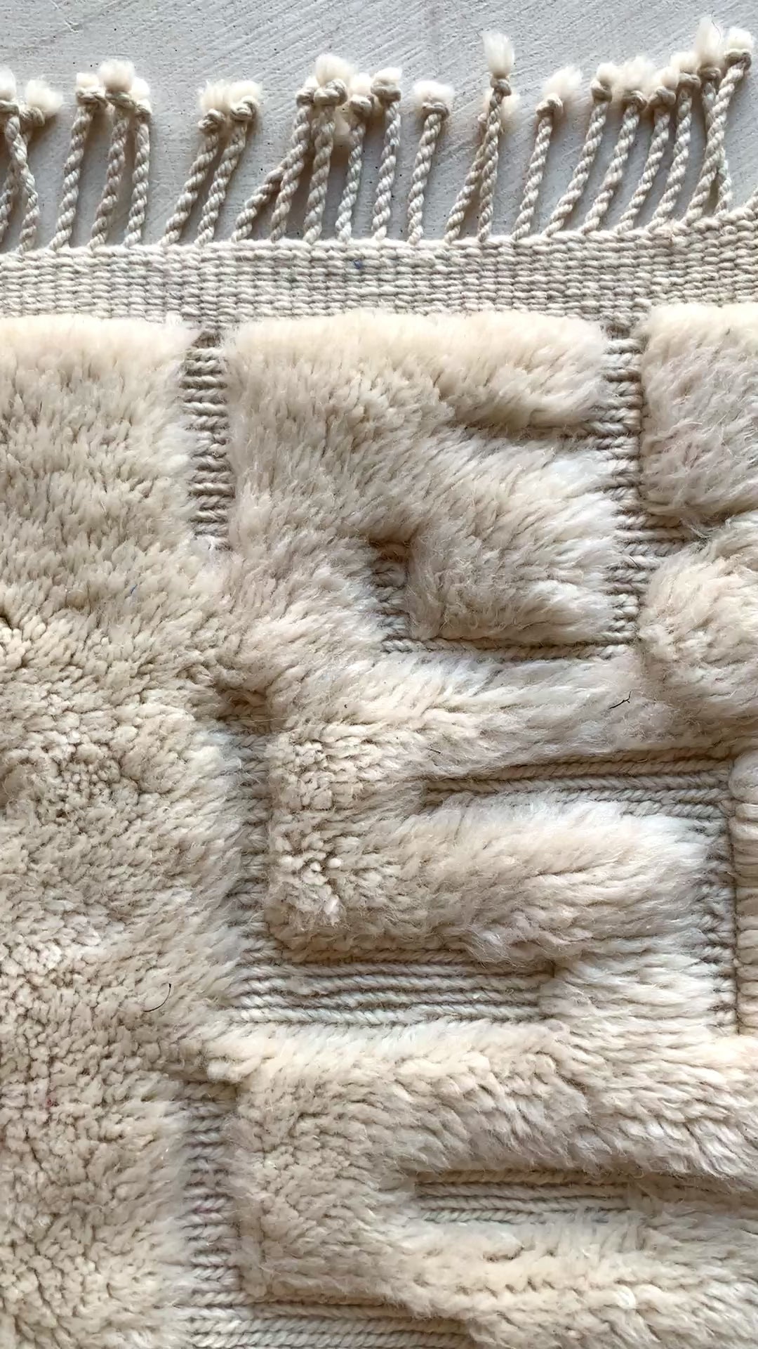 Mrirt Berber rug n°2900 - Lagoon - 245 x 157 cm