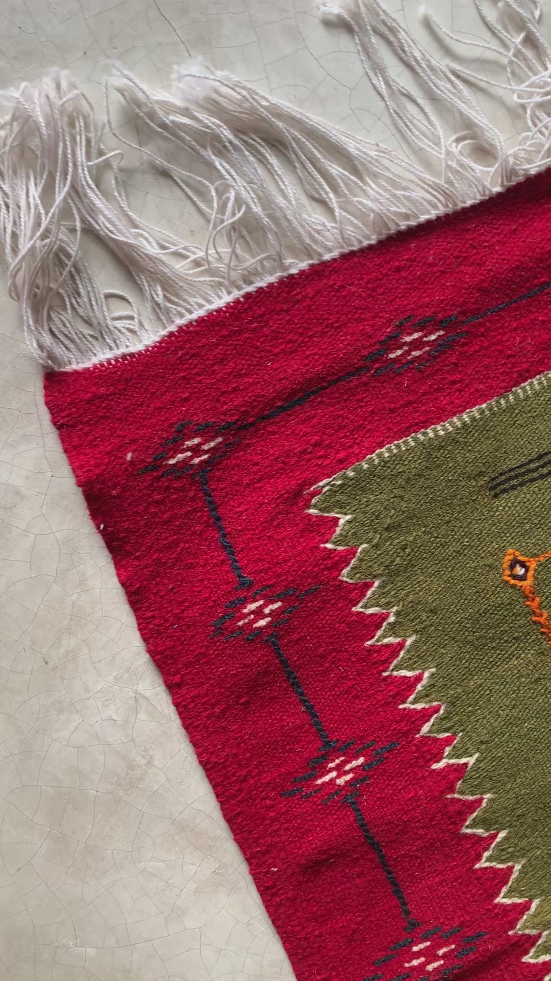 Berber rug Kilim Tazenakhat n°2744 - Cola - 390 x 280 cm