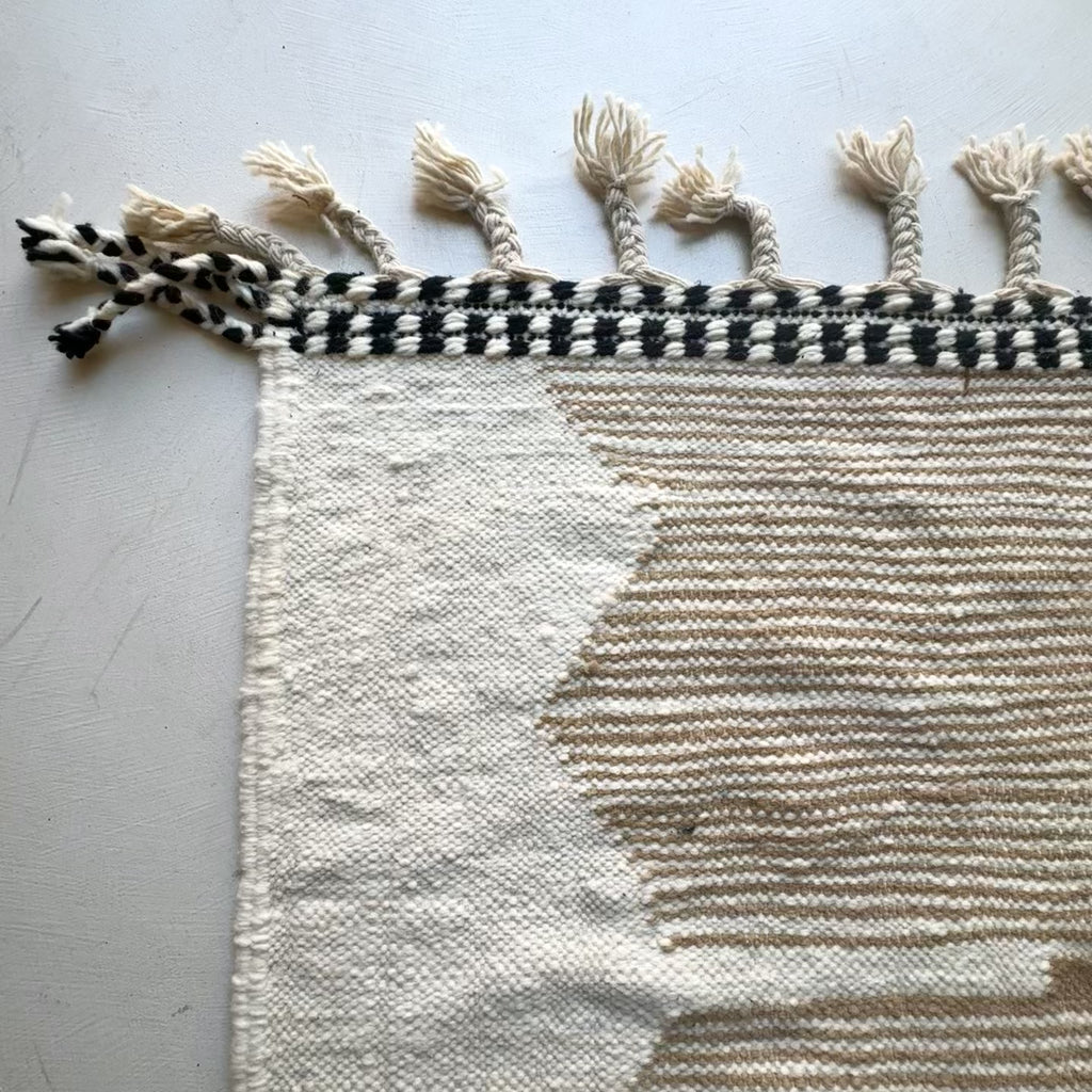 Tapis berbère Kilim n°3303 - Caméléon - 311 x 204 cm