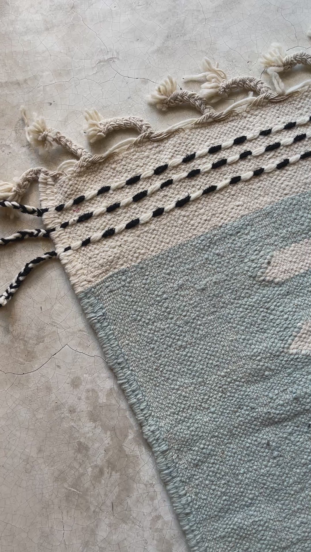 Tapis berbère Kilim n°3016 - Coala - 239 x 147 cm