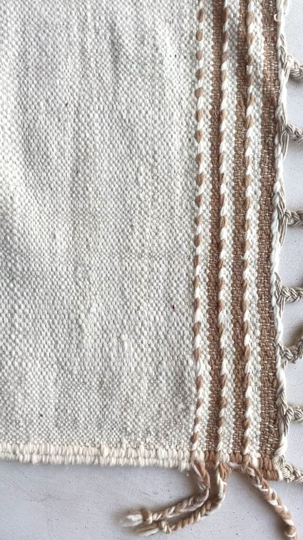 Tapis berbère Kilim n°3161 - Racine - 302 x 195 cm