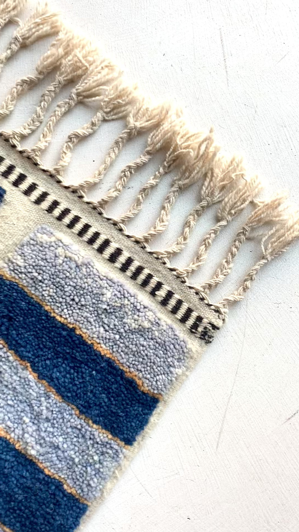 Tapis berbère Mrirt n°3046 - Ouessant - 166 x 108 cm