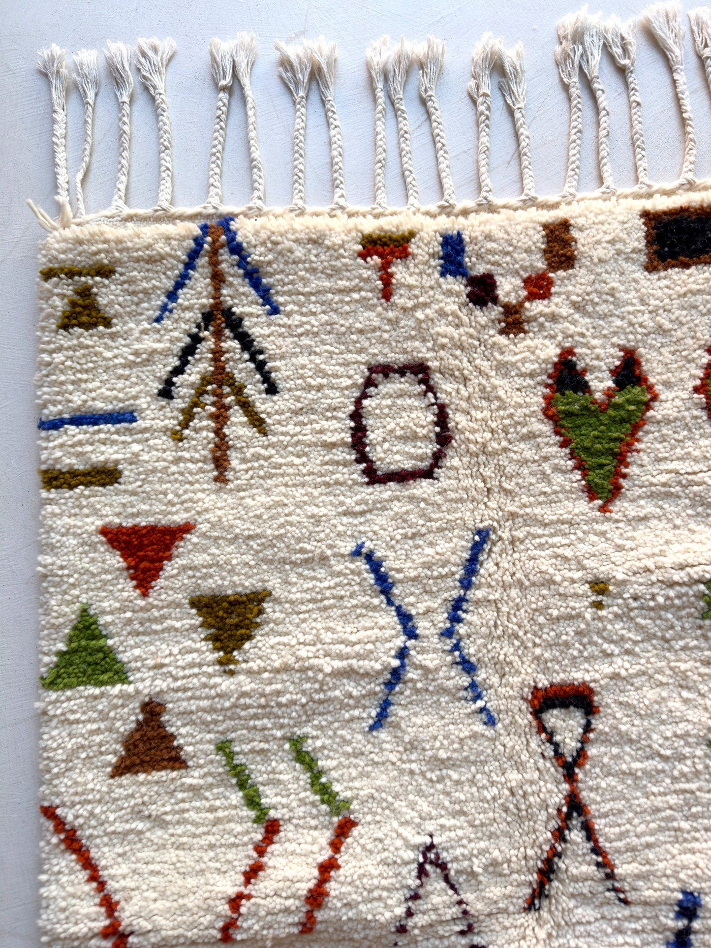 Tapis berbère Béni Ouarrain n° 3251 - Zayan - 153 x 102 cm